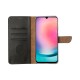 Rixus Bookcase For Samsung Galaxy A26 A266B Black