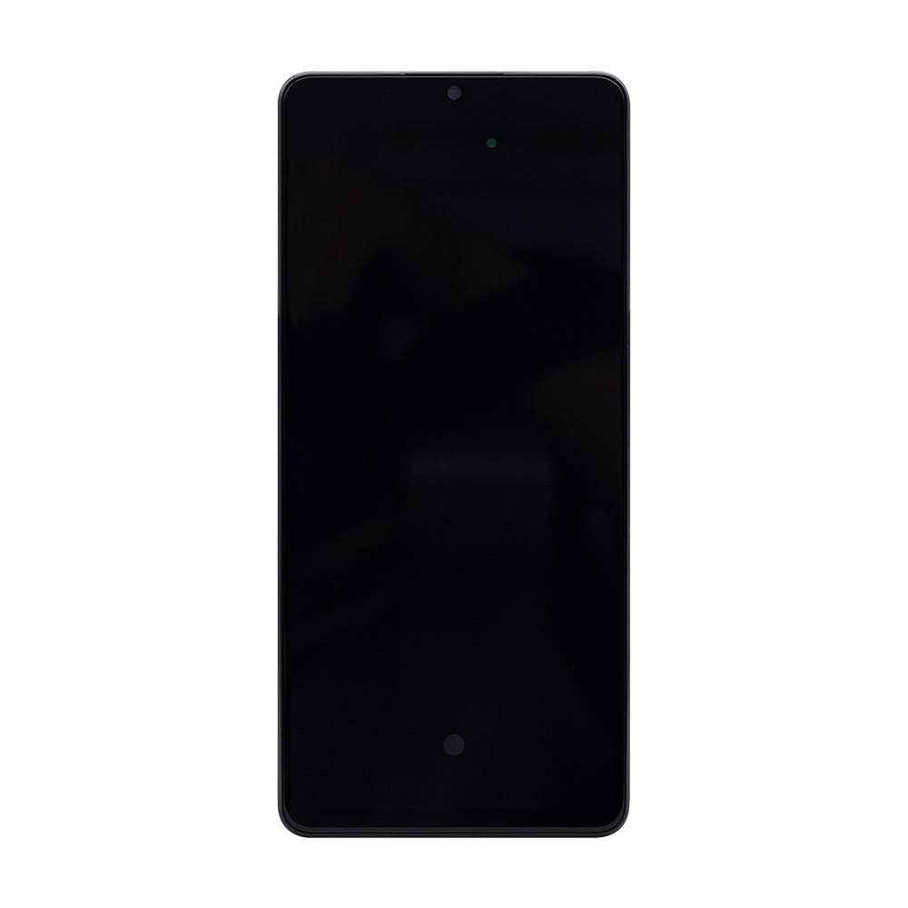 Samsung Galaxy A42 5G A426B Display And Digitizer With Frame Prism Dot Black Service Pack
