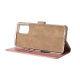 Rixus Bookcase For Samsung Galaxy A41 A415F Pink