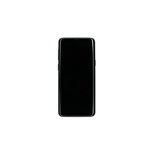 Samsung Galaxy S9 G960F Display And Digitizer With Frame Midnight Black Service Pack