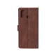 Rixus Bookcase For Samsung Galaxy A40 A405F Brown