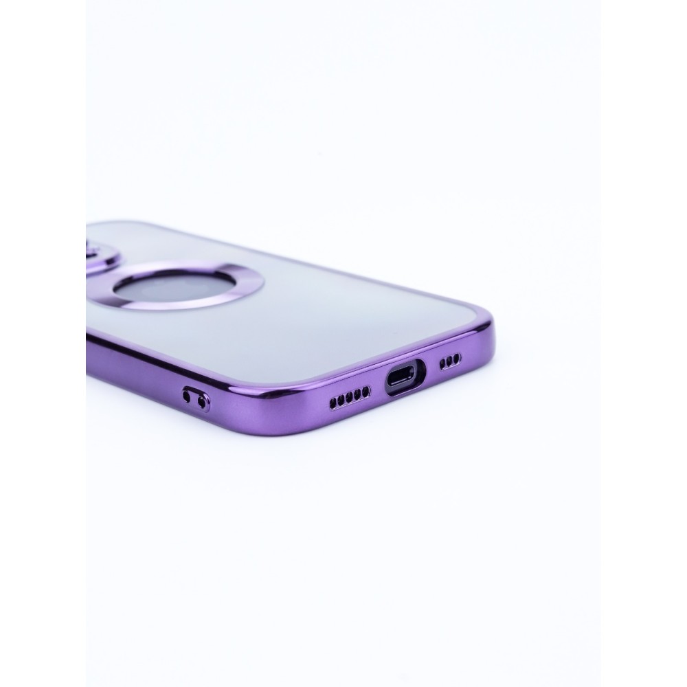 NY Glossy Phone & Camera TPU Case For iPhone 13 - Transparent Blue