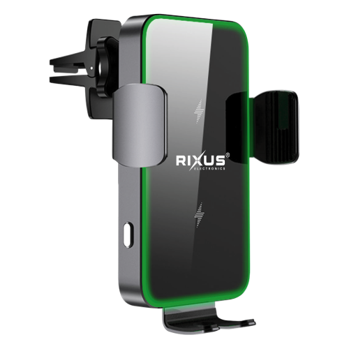 Rixus RXWC36 Wireless Auto-sensoring Car Mount Black