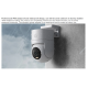 Xiaomi Outdoor Camera Full Color Night Vision CW300 White