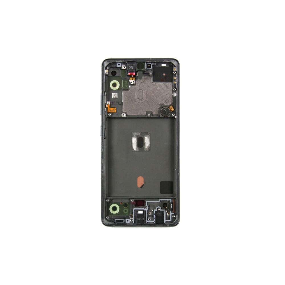 Samsung Galaxy A51 5G A516B Display And Digitizer With Frame Prism Cube Black Service Pack