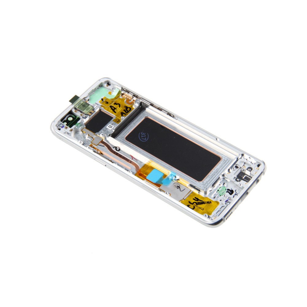 Samsung Galaxy S8 G950F Display And Digitizer With Frame Silver Service Pack