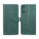 Rixus Bookcase For Samsung Galaxy S20 FE G780F Dark Green