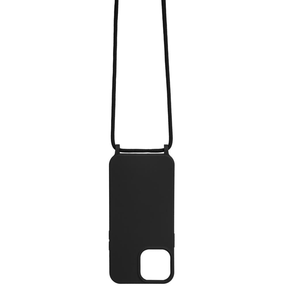 Furlo TPU Necklace Cord Cover For iPhone 14 Plus - Black