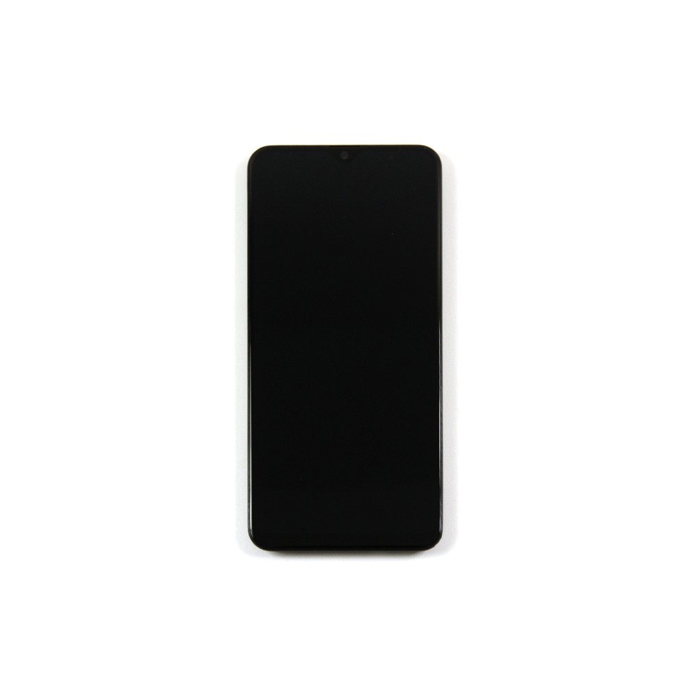 Samsung Galaxy A30s A307F Display And Digitizer With Frame Black Soft-OLED