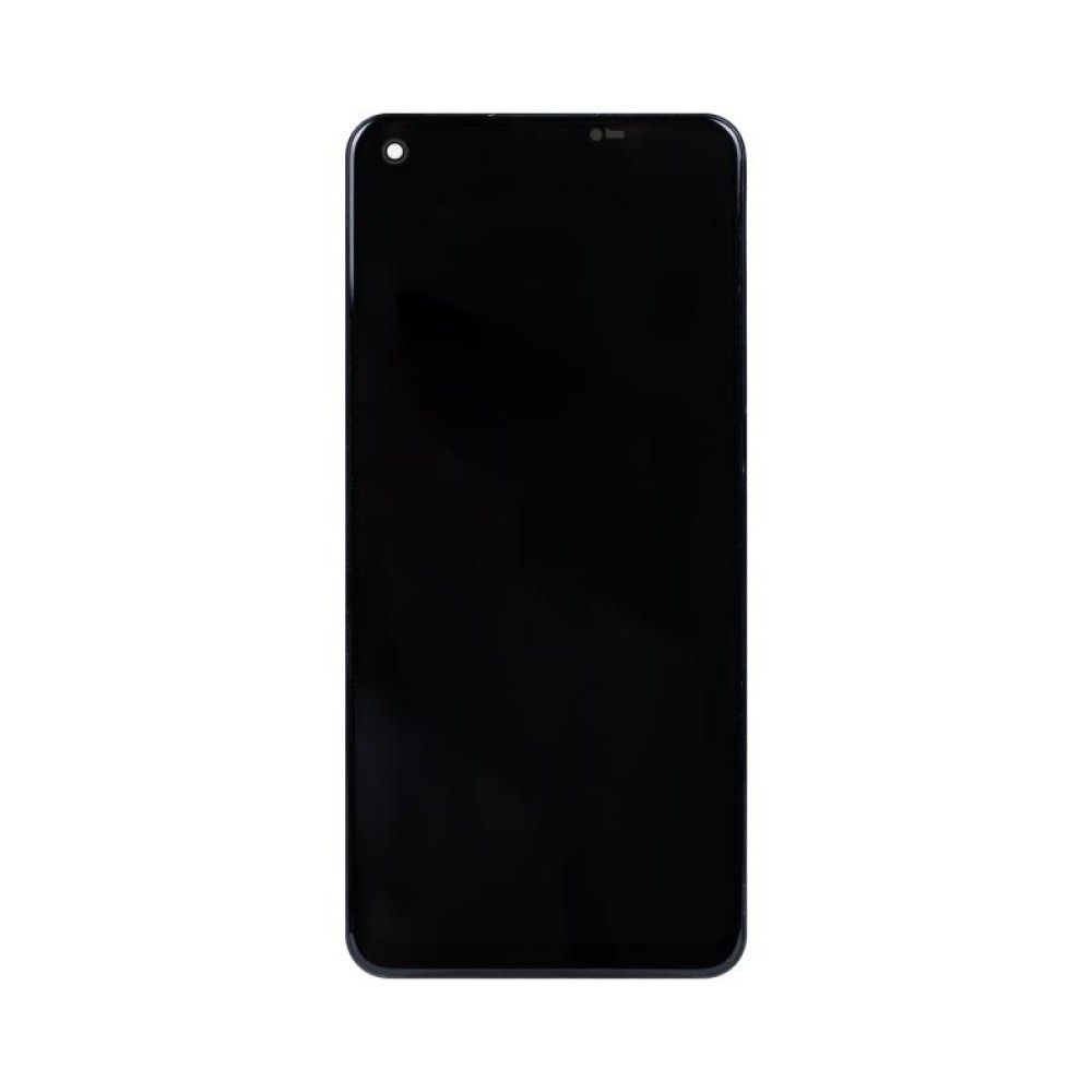 Oppo Reno8 5G (CPH2359) Display And Digitizer With Frame Black OEM