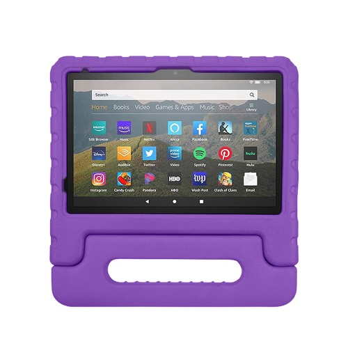 Rixus RXTC06 For iPad 10 10.9 (2022), iPad Air 11 (2024) Tablet Kids Case Purple