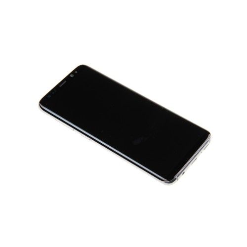 Samsung Galaxy S8 G950F Display And Digitizer With Frame Silver Service Pack