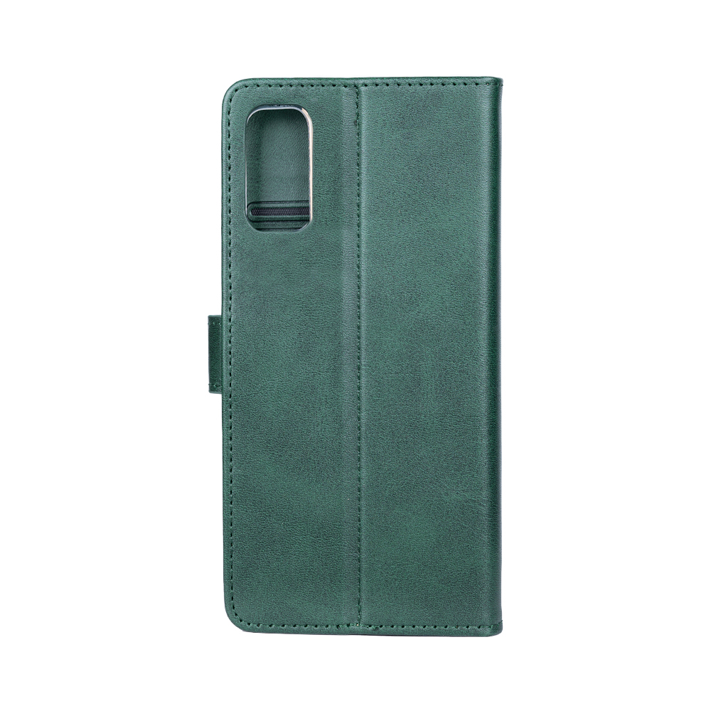 Rixus Bookcase For Samsung Galaxy S20 FE G780F Dark Green