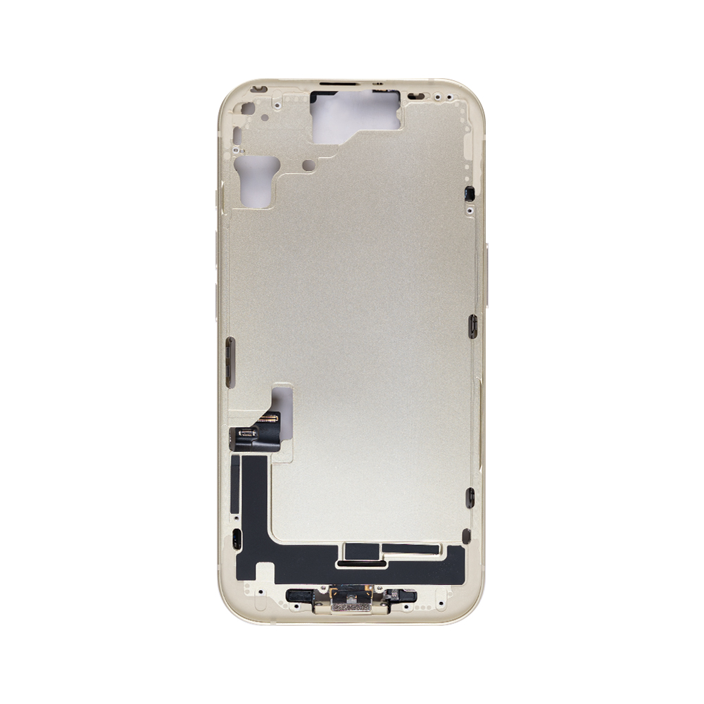 For iPhone 15 Middle Frame Yellow