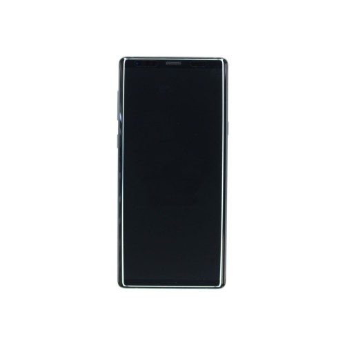 Samsung Galaxy Note 9 N960F Display And Digitizer With Frame Midnight Black Service Pack
