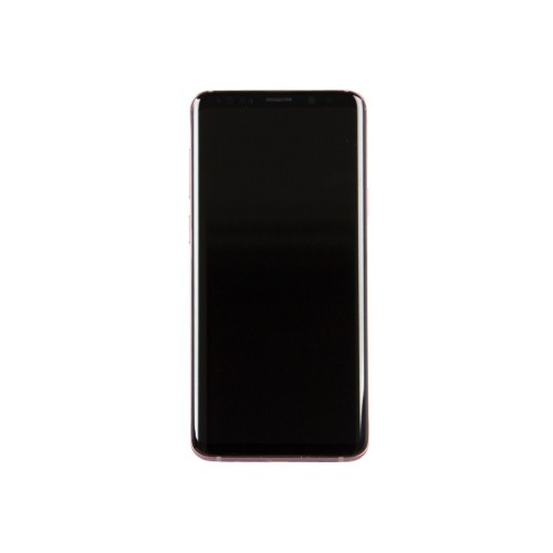 Samsung Galaxy S9 Plus G965F Display And Digitizer With Frame Lilac Purple Service Pack