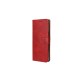 Rixus Bookcase For iPhone 15 Pro Max Dark Red