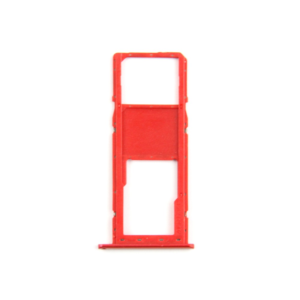 Samsung Galaxy A11 A115F Sim and SD Card Holder Red