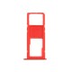 Samsung Galaxy A11 A115F Sim and SD Card Holder Red