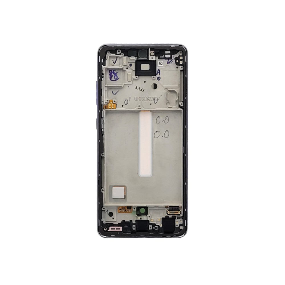 Samsung Galaxy A52 A525F, A52 5G A526B Display And Digitizer With Frame Awesome Violet Service Pack