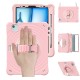 Rixus RXTC08 Anti Shock Case For iPad Air 11 (2024), Air 4 10.9 (2020), Air 5 10.9 (2022), Pro 11 (2018, 2020, 2021, 2022) Cherry Blossoms Pink
