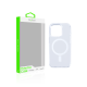 Rixus For iPhone 15 Pro Magnetic Clear Case