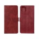 Rixus Bookcase For iPhone 11 Dark Red
