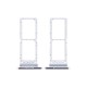 Samsung Galaxy Z Fold6 F956B Dual Sim Card Holder Silver Shadow OEM