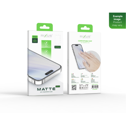 Rixus For iPhone 13 Mini Tempered Glass Matte