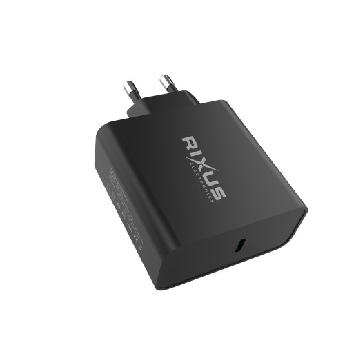 Rixus RXLC24 Universal USB-C Charger Black
