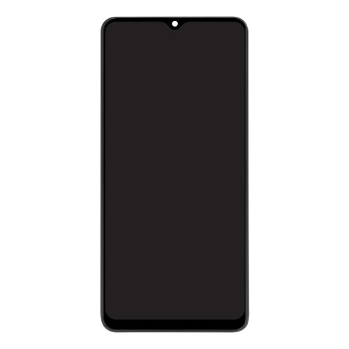 Samsung Galaxy A31 A315F Display And Digitizer With Frame Black Soft-OLED