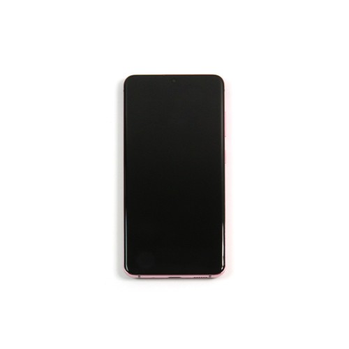 Samsung Galaxy S20 G980F, S20 5G G981F Display And Digitizer With Frame Cloud Pink Service Pack