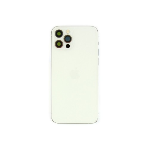 For iPhone 12 Pro Complete Housing incl. All Small Parts Without Battery & Back Camera Silver