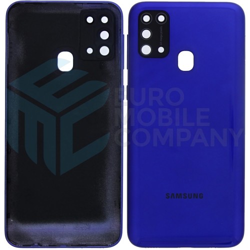 Samsung Galaxy M31 M315F Back Cover Ocean Blue With Lens OEM