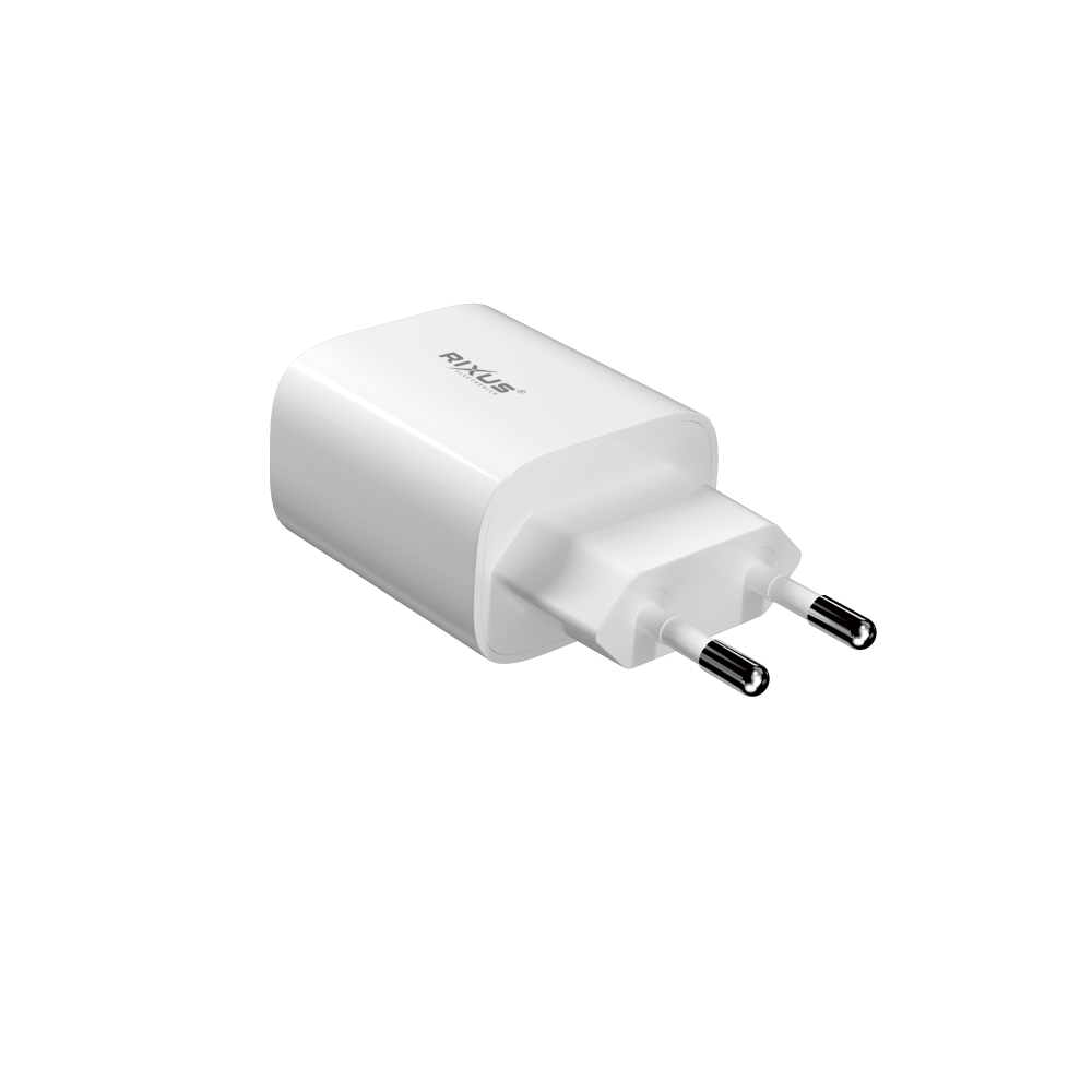 Rixus RX209 Adaptive Fast Charger USB-C 20W White