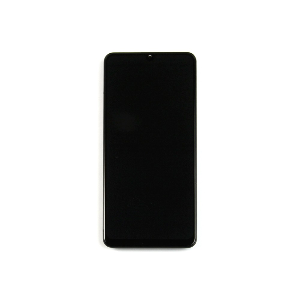 Samsung Galaxy M32 M325F Display And Digitizer With Frame Black Service Pack