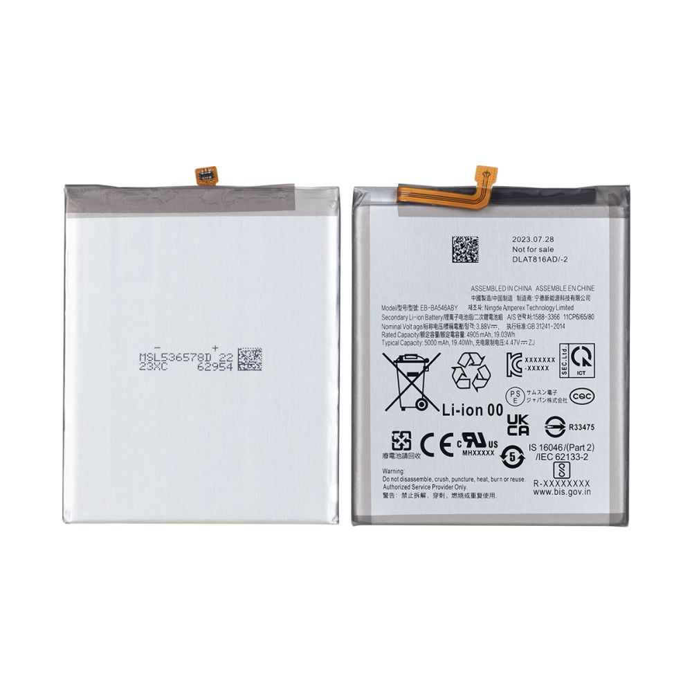 Samsung Galaxy A25 5G A256B, A34 5G A346B, A35 5G A356B, A54 5G A546B, A55 5G A556B Battery EB-BA546ABY OEM
