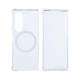 Rixus For Samsung Galaxy Z Fold6 Anti-Burst Case With MagSafe Transparent