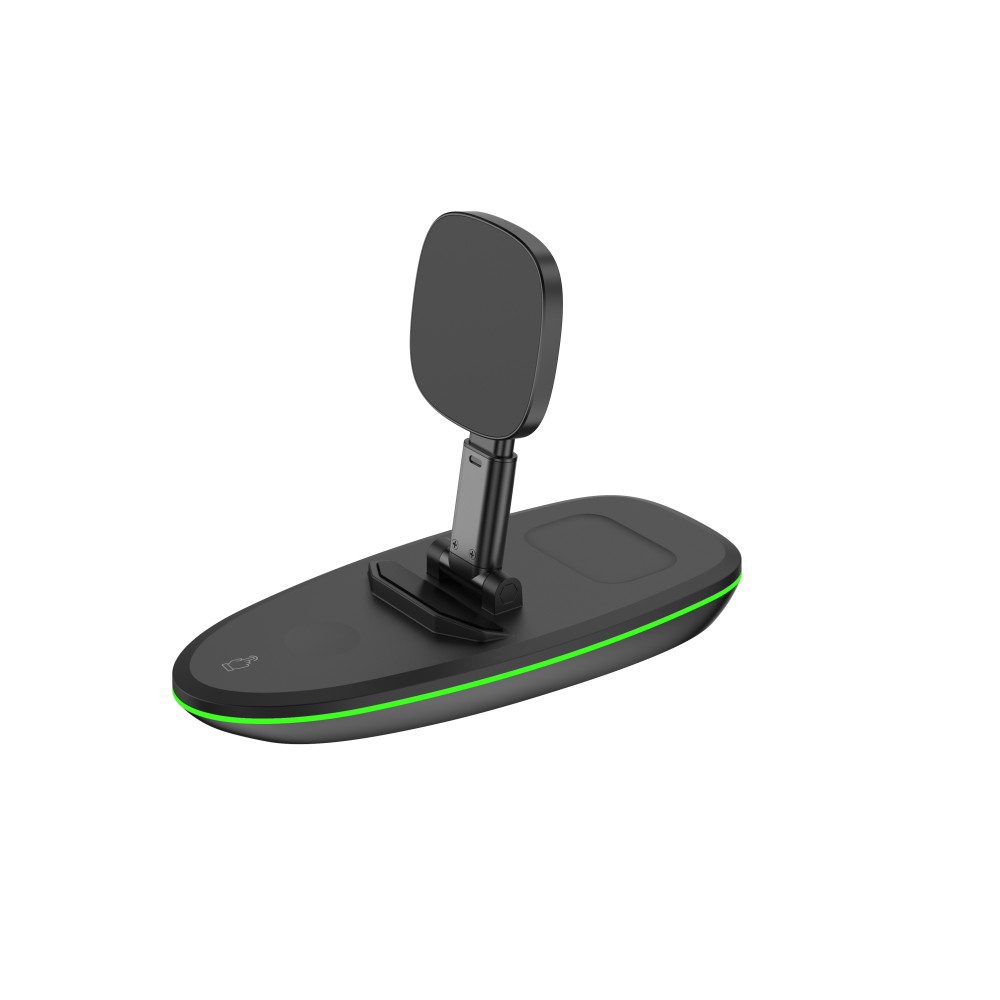 Rixus RXWC43 3-1 Foldable Wireless Charger Station