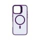 Rixus Classic 03 Case With MagSafe For iPhone 16 Pro Max Deep Purple