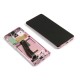 Samsung Galaxy S20 G980F, S20 5G G981F Display And Digitizer With Frame Cloud Pink Service Pack
