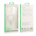 Rixus Magnetic Clear Case For iPhone 13 Pro