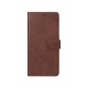 Rixus Bookcase For Samsung Galaxy A06 A065F Brown