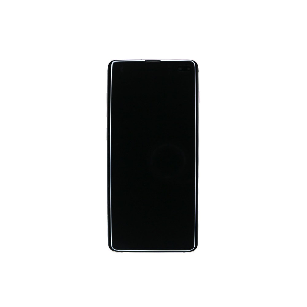 Samsung Galaxy S10 Plus G975F Display And Digitizer With Frame Ceramic White Service Pack