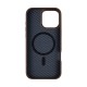Rixus Mag Carbon With MagSafe For iPhone 16 Pro Max Brown