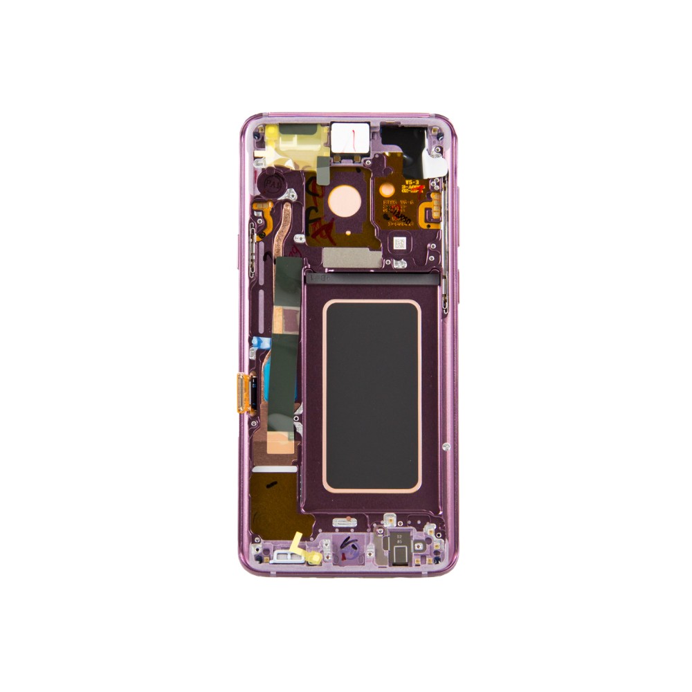 Samsung Galaxy S9 Plus G965F Display And Digitizer With Frame Lilac Purple Service Pack