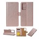 Rixus Bookcase For Samsung Galaxy A22 5G A226B Pink