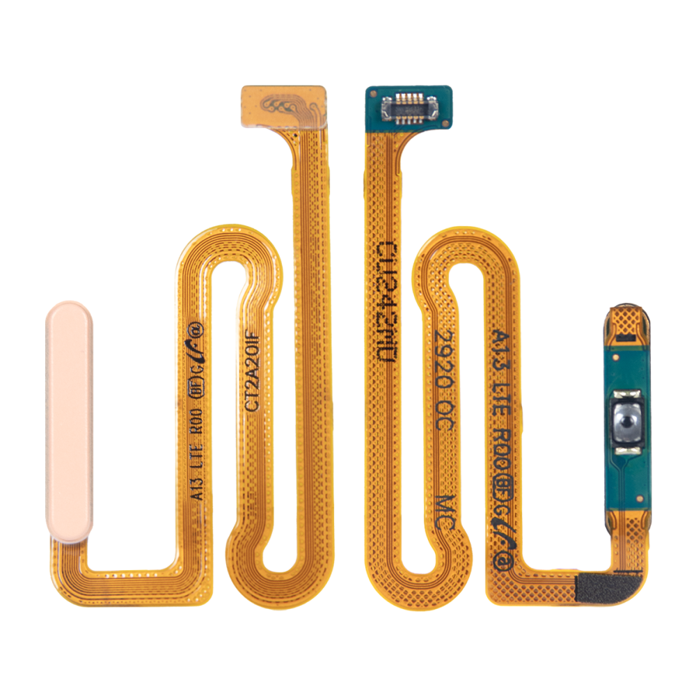 Samsung Galaxy A13 A135F, A137F Fingerprint Sensor And Power Flex Peach OEM