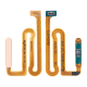 Samsung Galaxy A13 A135F, A137F Fingerprint Sensor And Power Flex Peach OEM