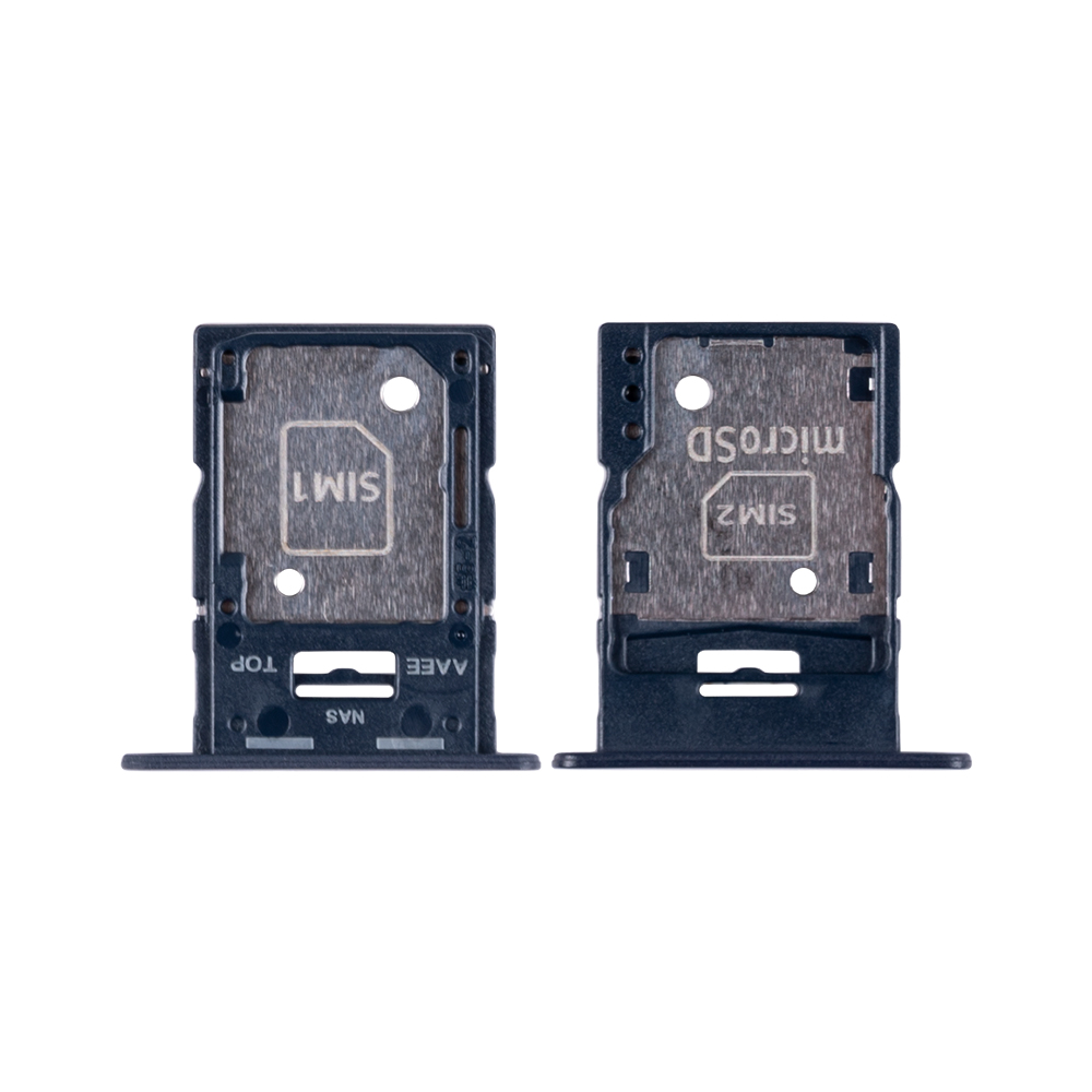 Samsung Galaxy A15 4G A155F Sim And MicroSD Card Holder Brave Black OEM
